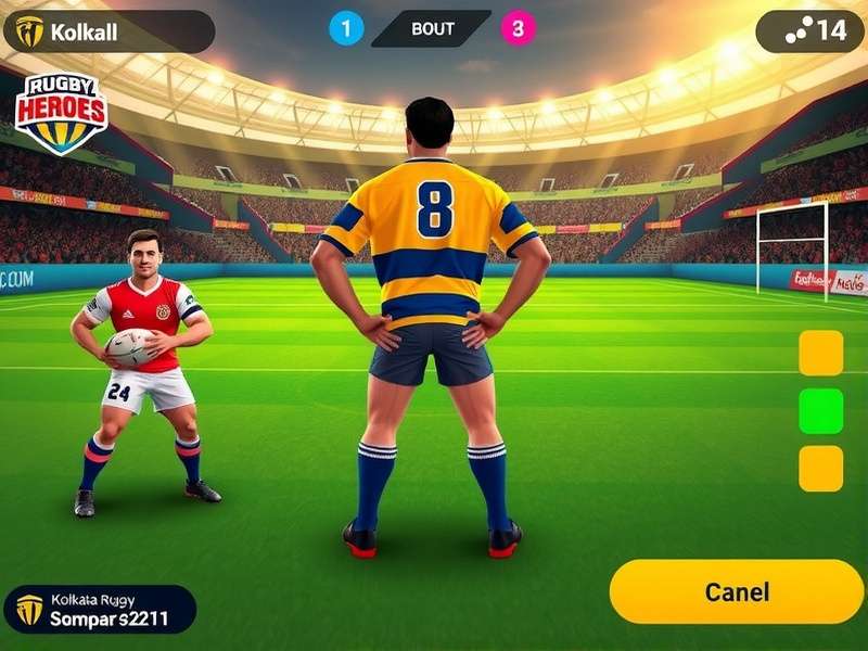 Kolkata Rugby Heroes character customization